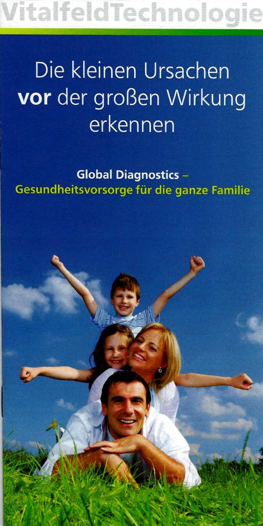 Cover "Vitalfeld-Technologie"- Folder
